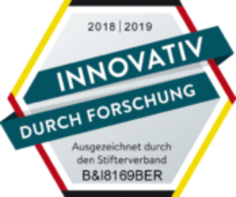 Die B&IT Group erhält das Gütesiegel „Innovativ durch Forschung“ des Stifterverbandes!